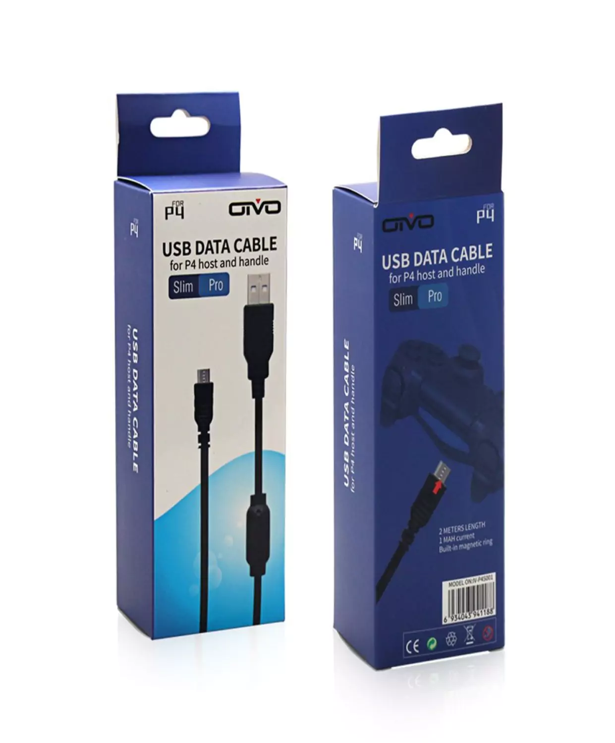 OIVO 2m Charging Data Cable for PS4