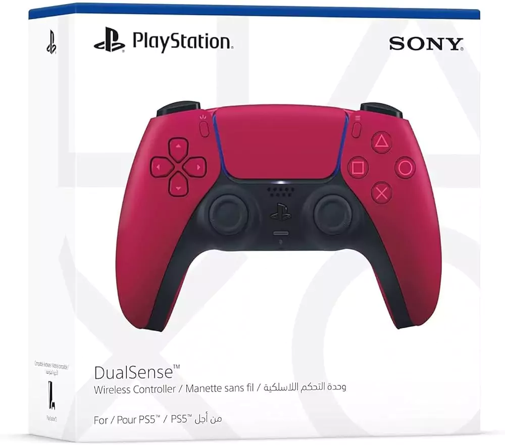 PS5 Red DualSense Wireless Controller 