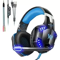 G2000 Wired Headset Blue Led