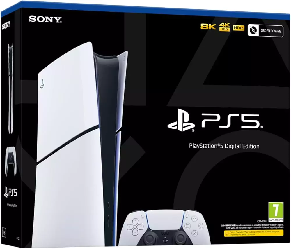PS5 Slim Digital  Edition ( Open Sealed )