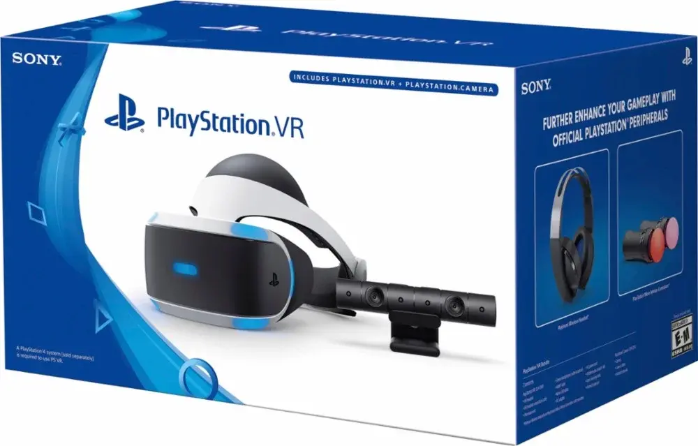 Sony Playstation VR Headset with Camera & Move Bundle