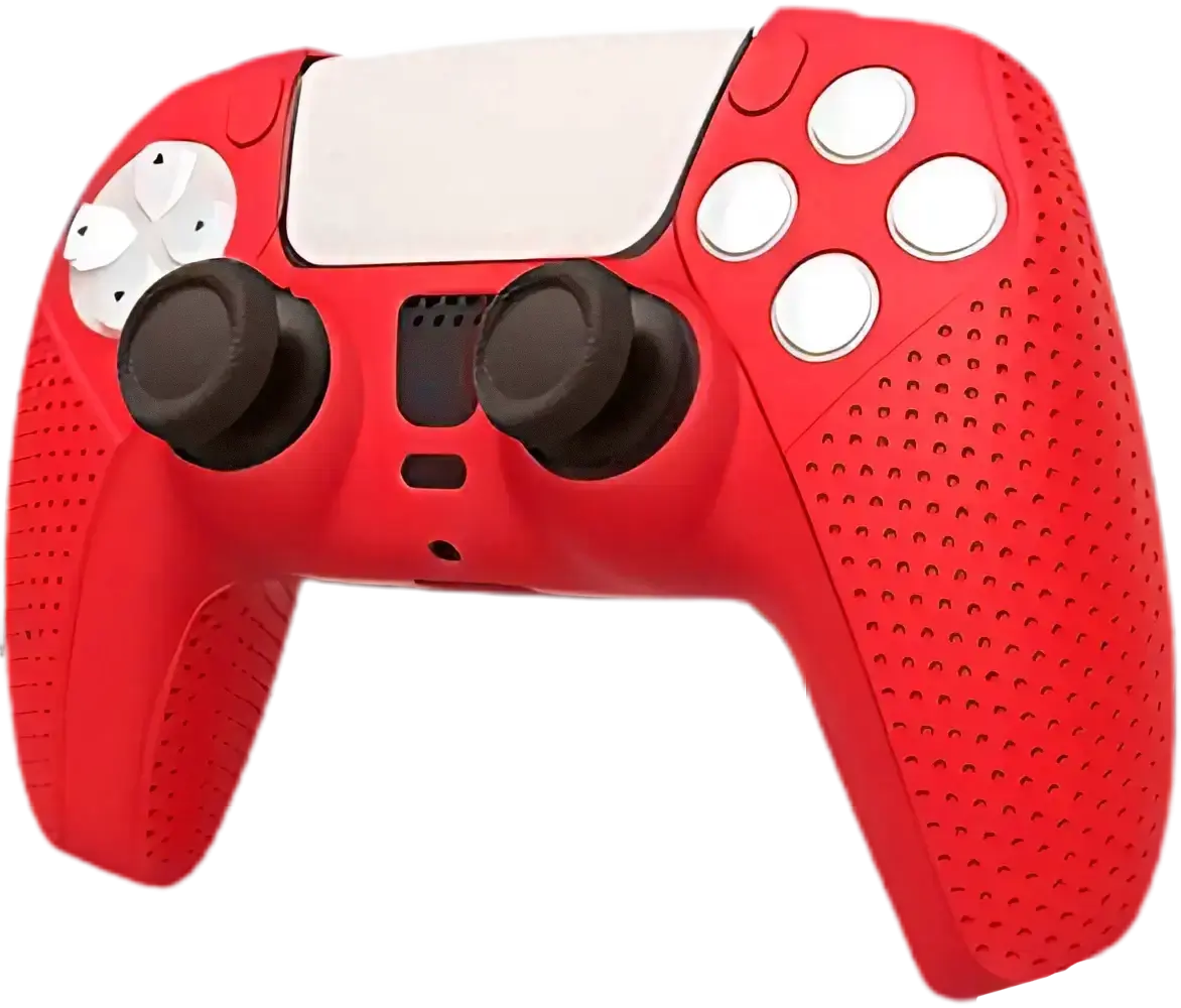 PS5 Silicon Case Red