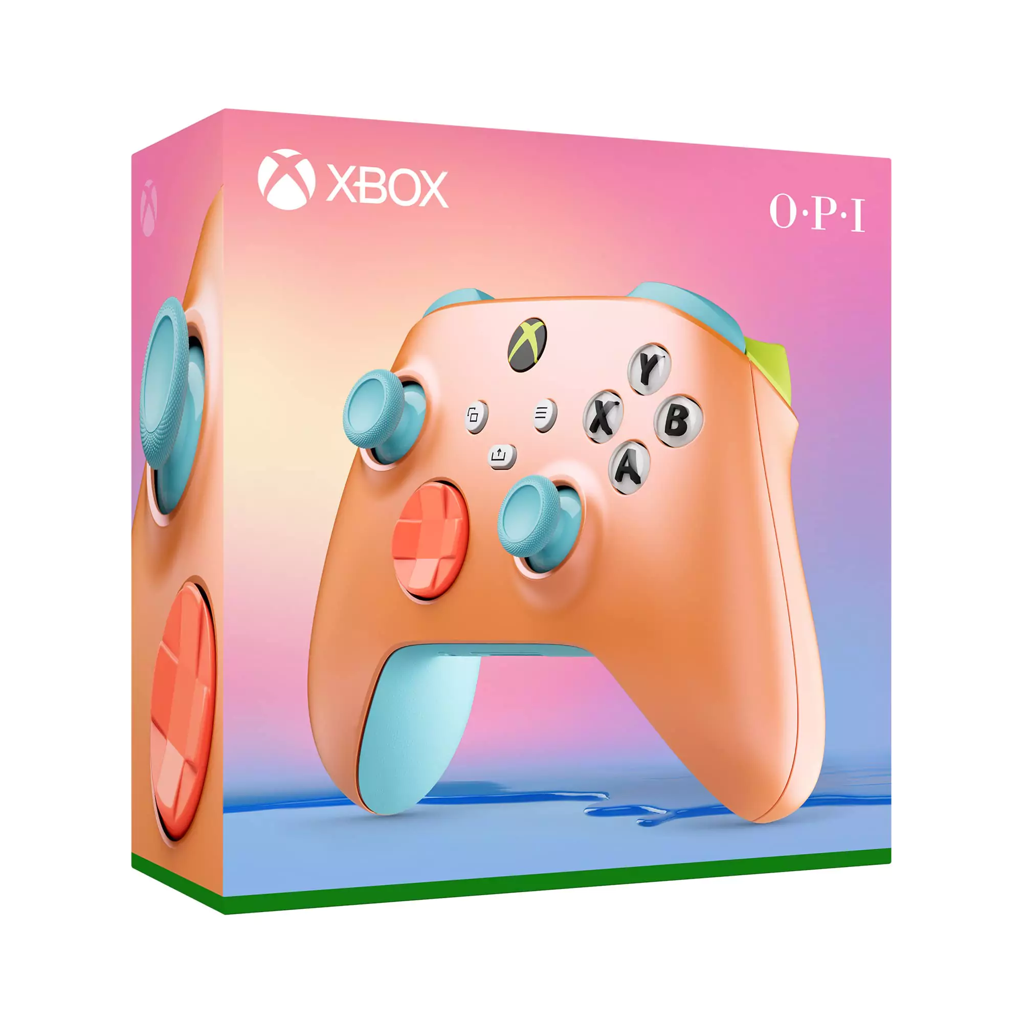 Xbox Series Sunkissed Vibes OPI Special Edition Controller