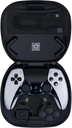 DualSense Edge Controller with a Case of Accessories