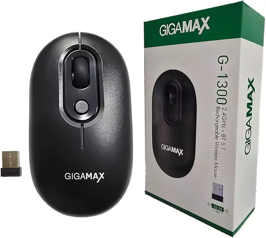 Mouse Gigamax G-1300 Rechargeable Battery